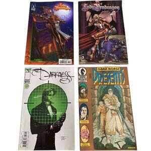 Comic Book Lot of 4 Dark Hores Presents #25 The Darkness #19 Lady Pendragon 5-3